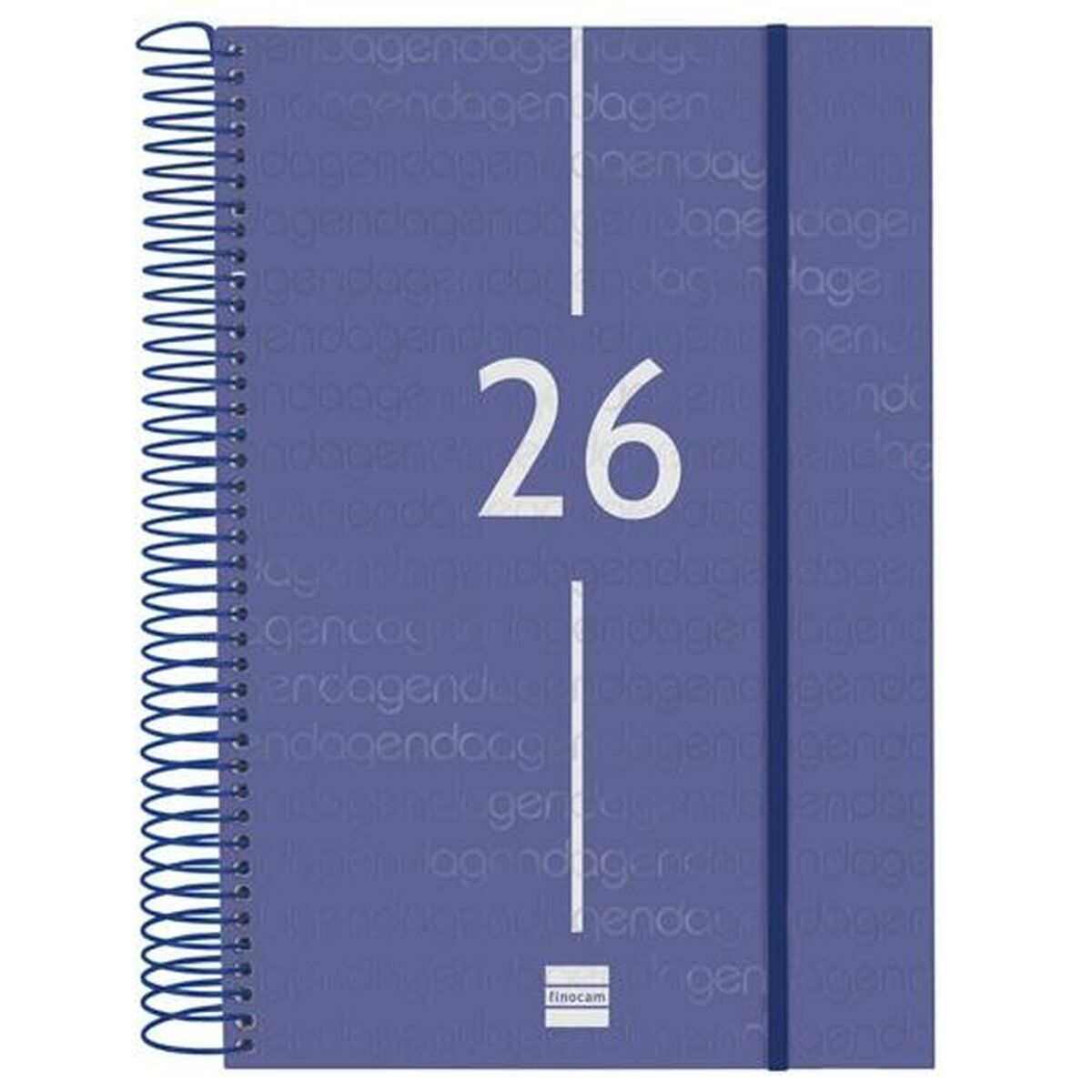 Agenda Finocam YEAR Azzurro 16,5 x 24,2 cm 2026