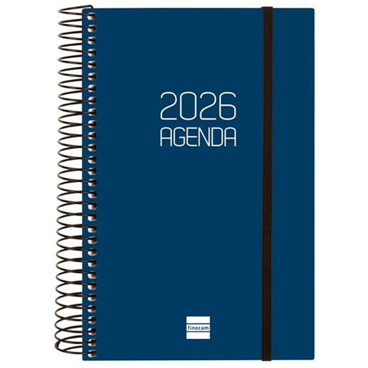 Agenda Finocam OPAQUE Azzurro 11,7 x 18,1 cm 2026