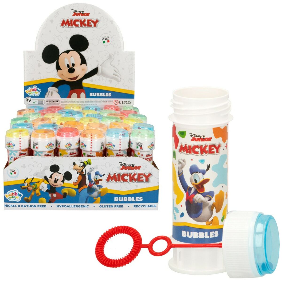 Bolle di Sapone Mickey Mouse 60 ml 3,8 x 11,5 x 3,8 cm (216 Unità) - Image 3
