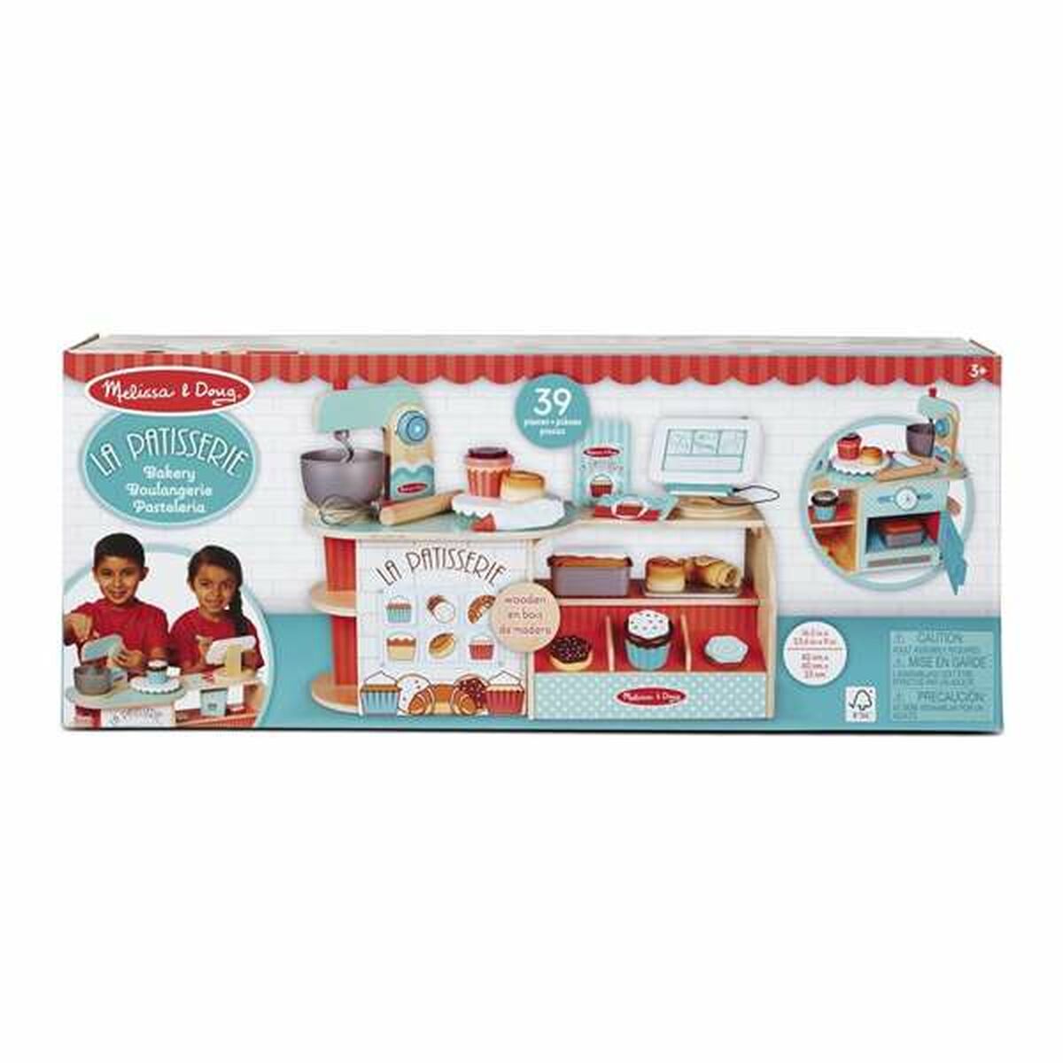 Pasticceria giocattolo Melissa & Doug 39 Pezzi 59 x 24 x 24 cm - Image 4