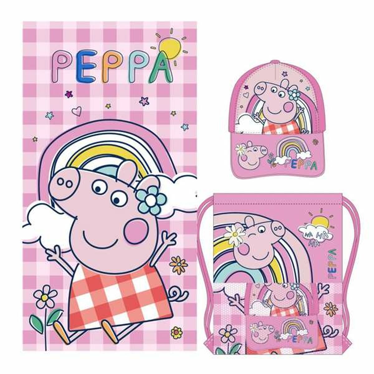Telo da bagno Peppa Pig Acrilico