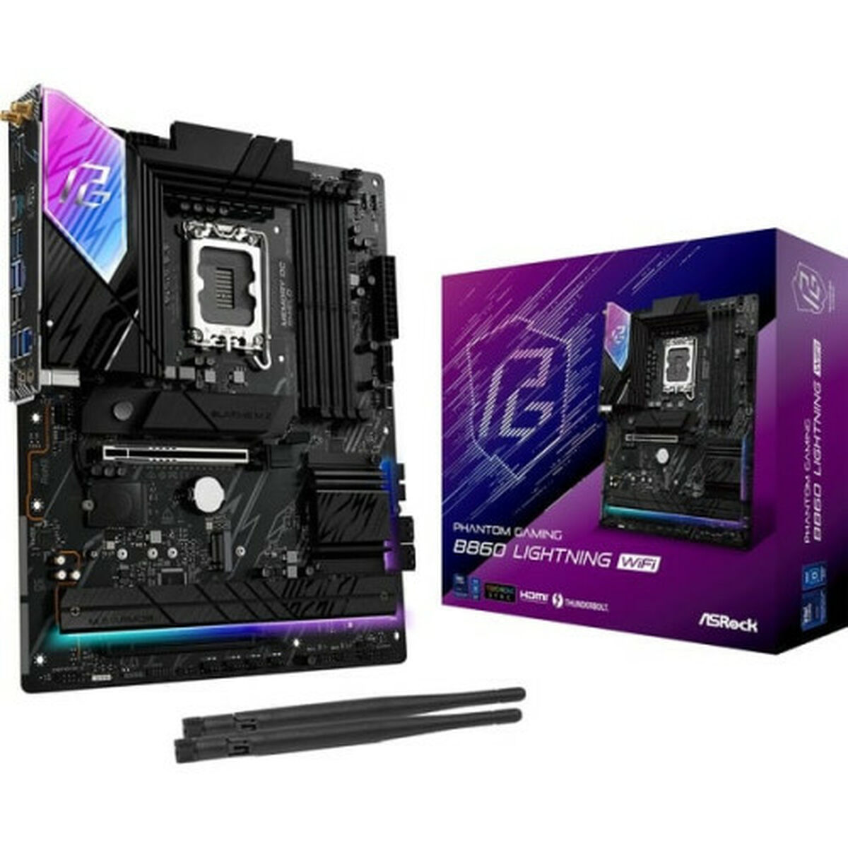 Scheda Madre ASRock B860M LIGHTNING WIFI Intel B860 LGA 1851