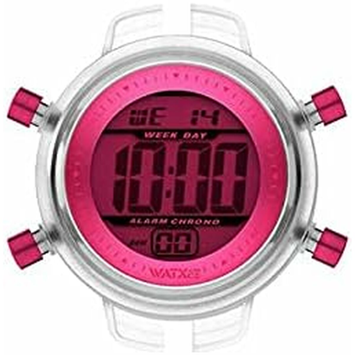 Orologio Unisex Watx & Colors RWA1634 Trasparente (Ø 38 mm)
