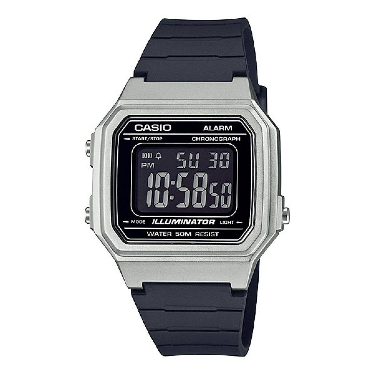 Orologio Uomo Casio ILLUMINATOR Nero (Ø 41 mm)