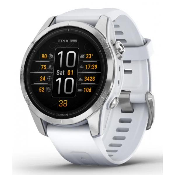 Smartwatch GARMIN Epix Pro Bianco Nero Argentato 1,2"