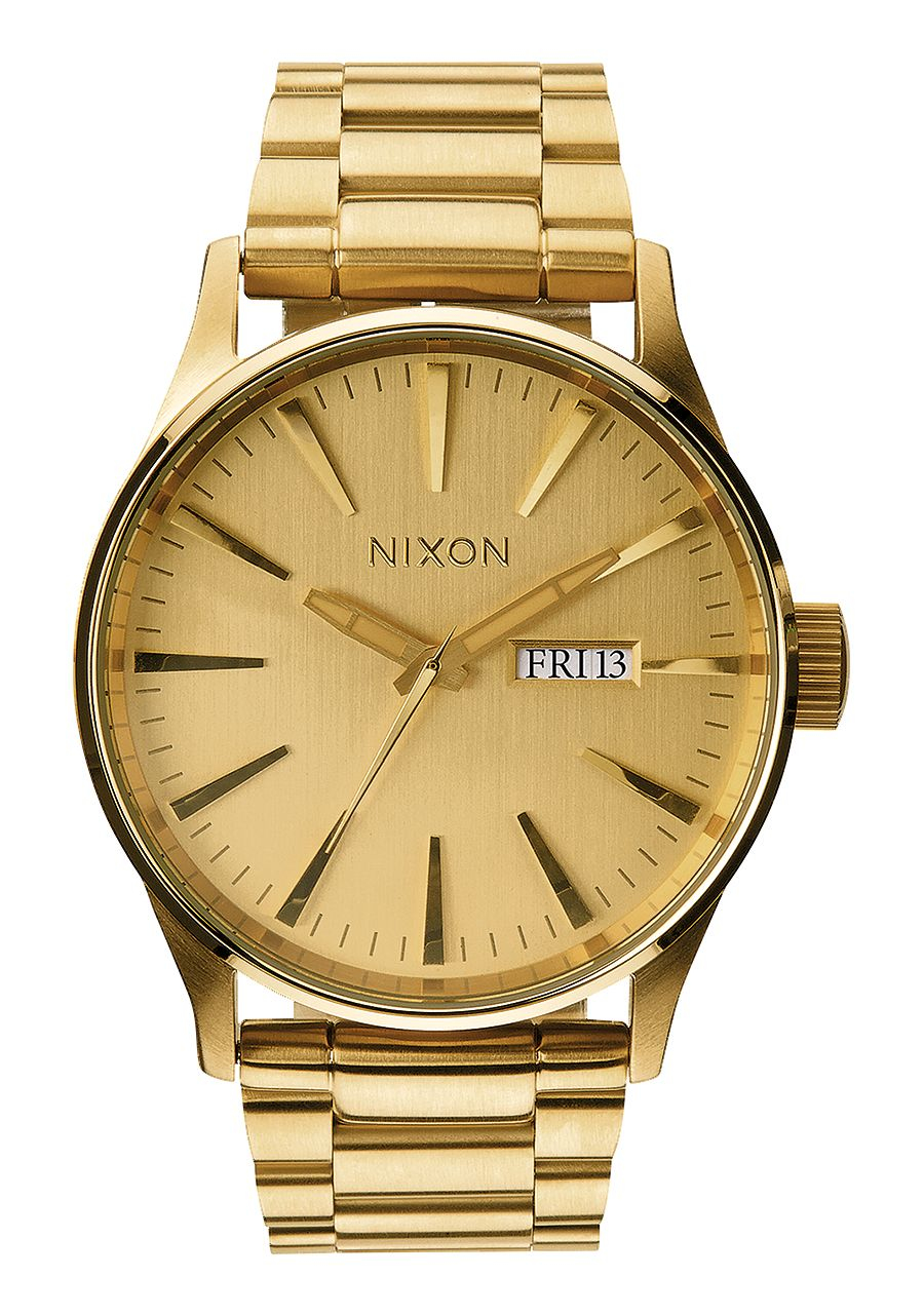 Orologio Uomo Nixon Sentry SS Oro
