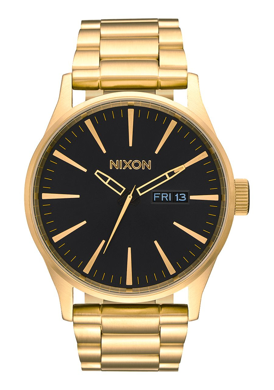 Orologio Uomo Nixon A356-510 Nero Oro