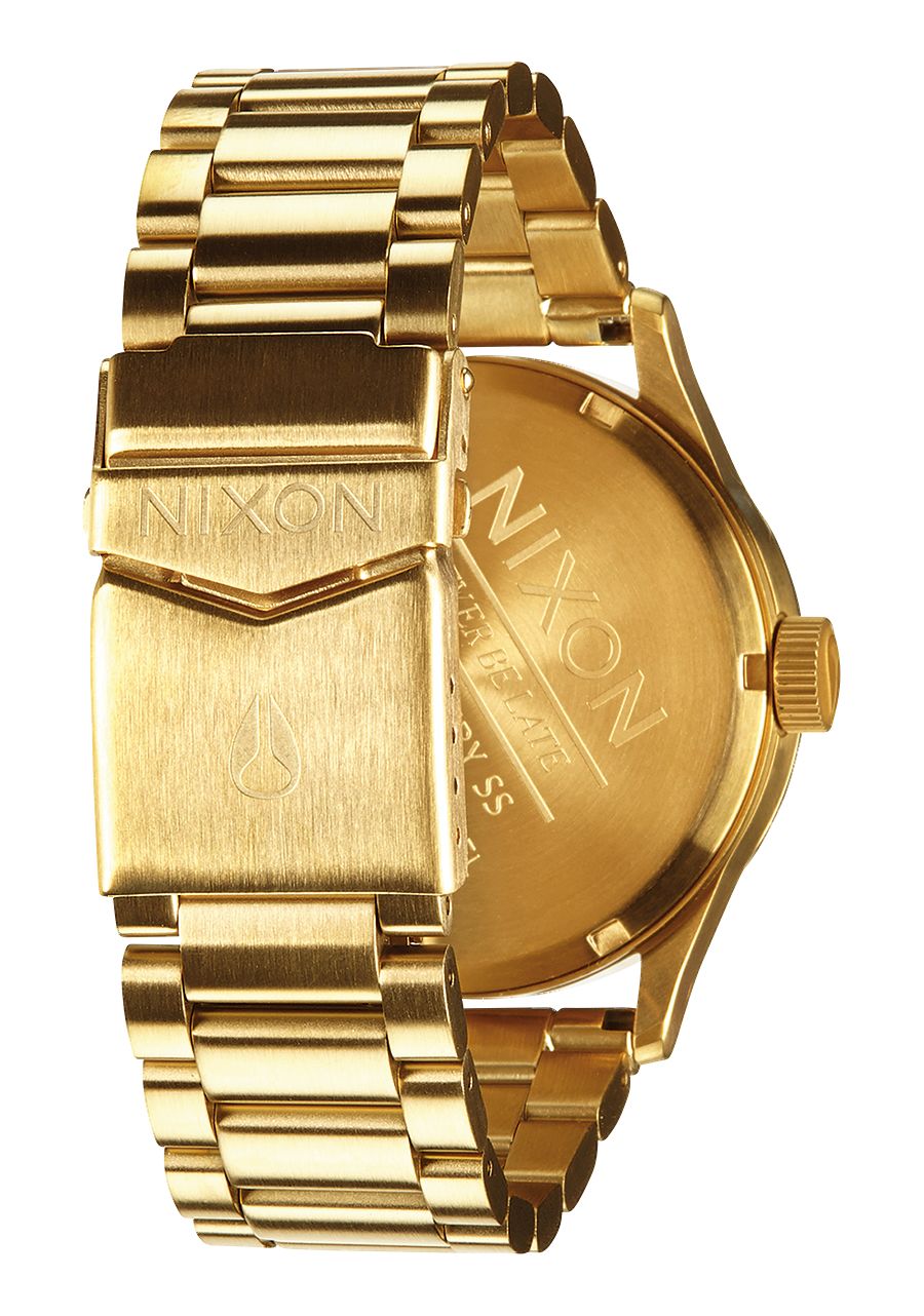 Orologio Uomo Nixon Sentry SS Oro - Image 3