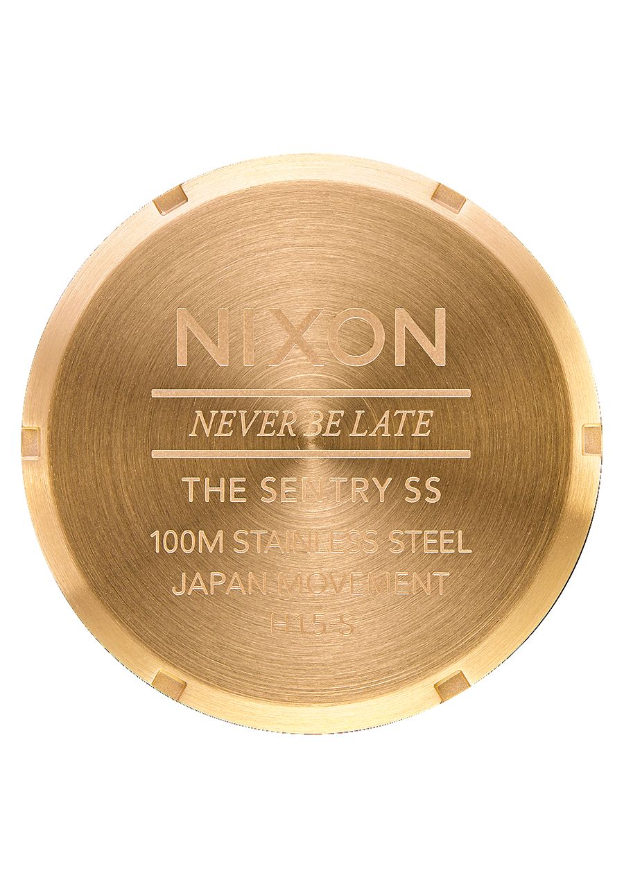 Orologio Uomo Nixon Sentry SS Oro - Image 4