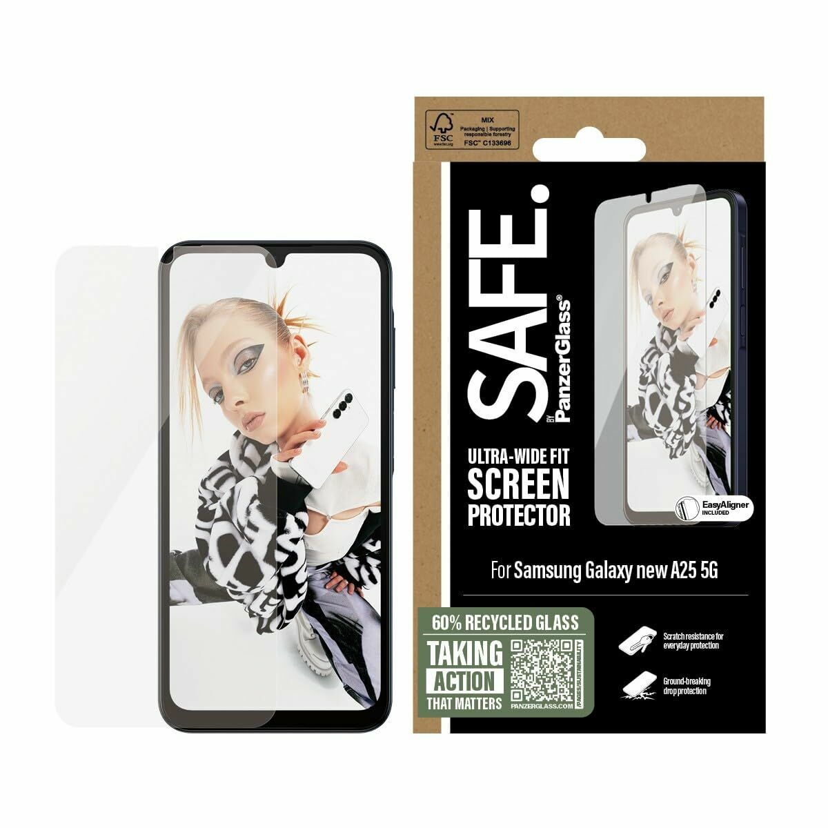 Custodia per Cellulare PanzerGlass SAFE Trasparente - Image 3