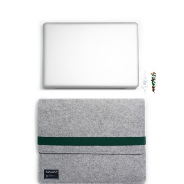 Custodia per Portatile Ekomodo Hazi Grigio 15" - Image 4