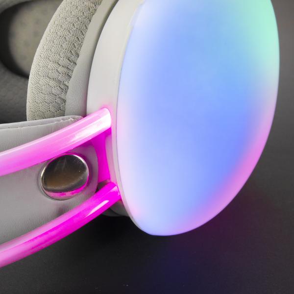 Auricolari con Microfono Mars Gaming MH-GLOW Bianco RGB - Image 4