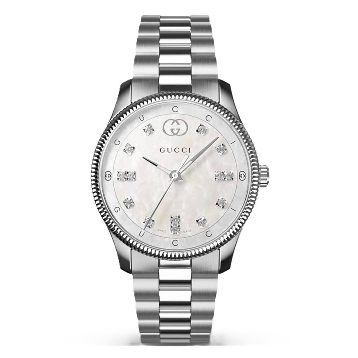 Orologio Donna Gucci YA1265064 Argentato