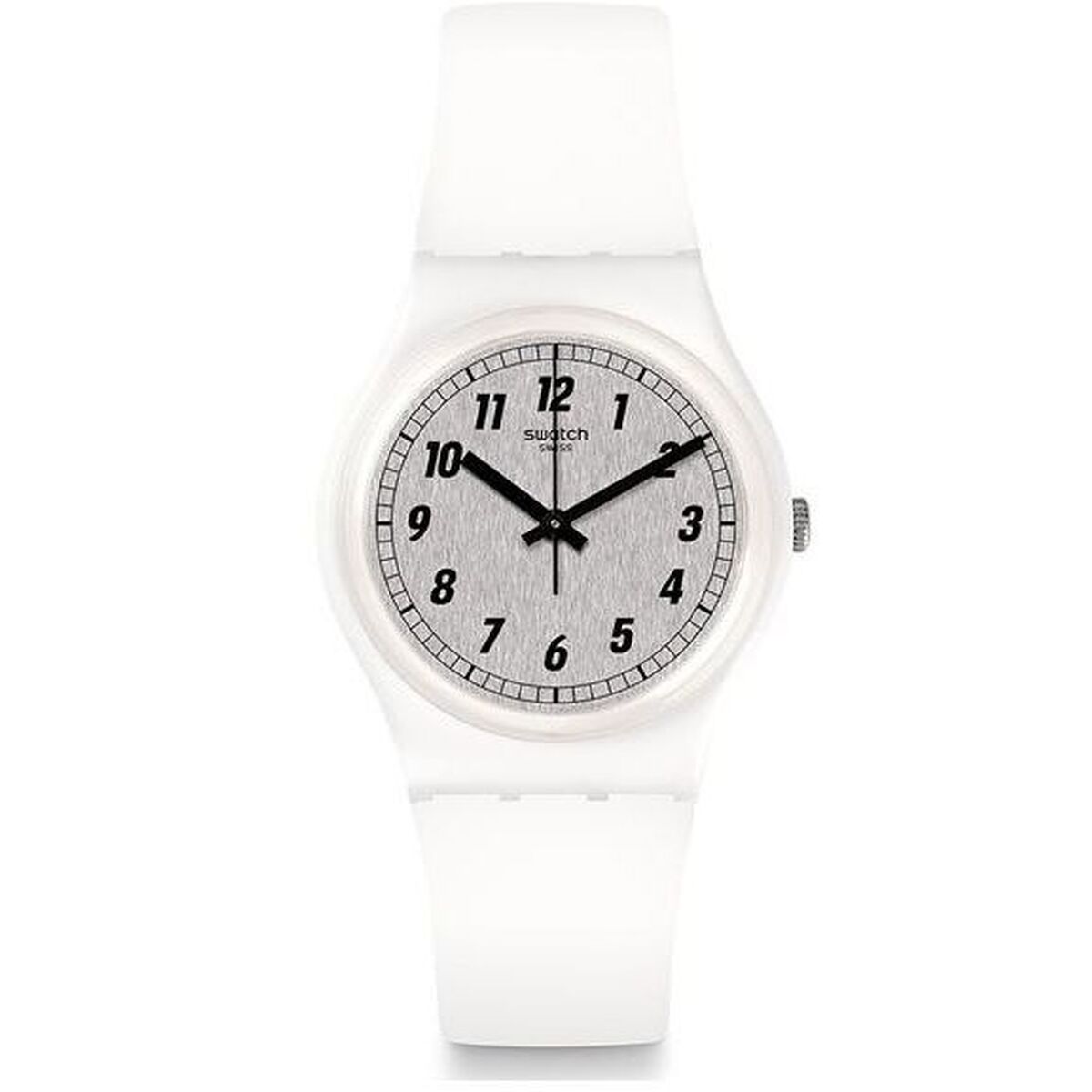 Orologio Unisex Swatch SOMETHING WHITE (Ø 34 mm)
