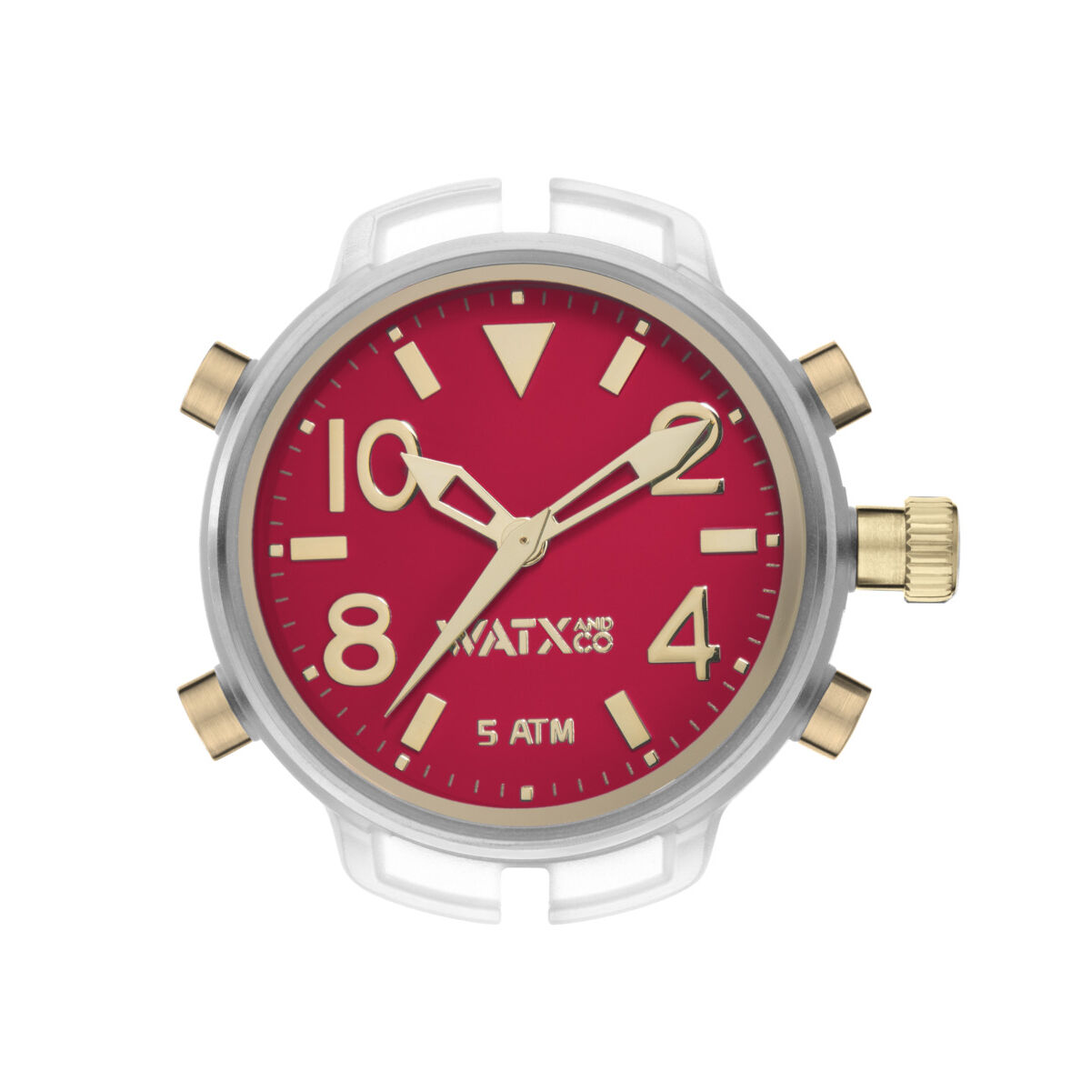 Orologio Unisex Watx & Colors RWA3723 Rosso (Ø 49 mm)
