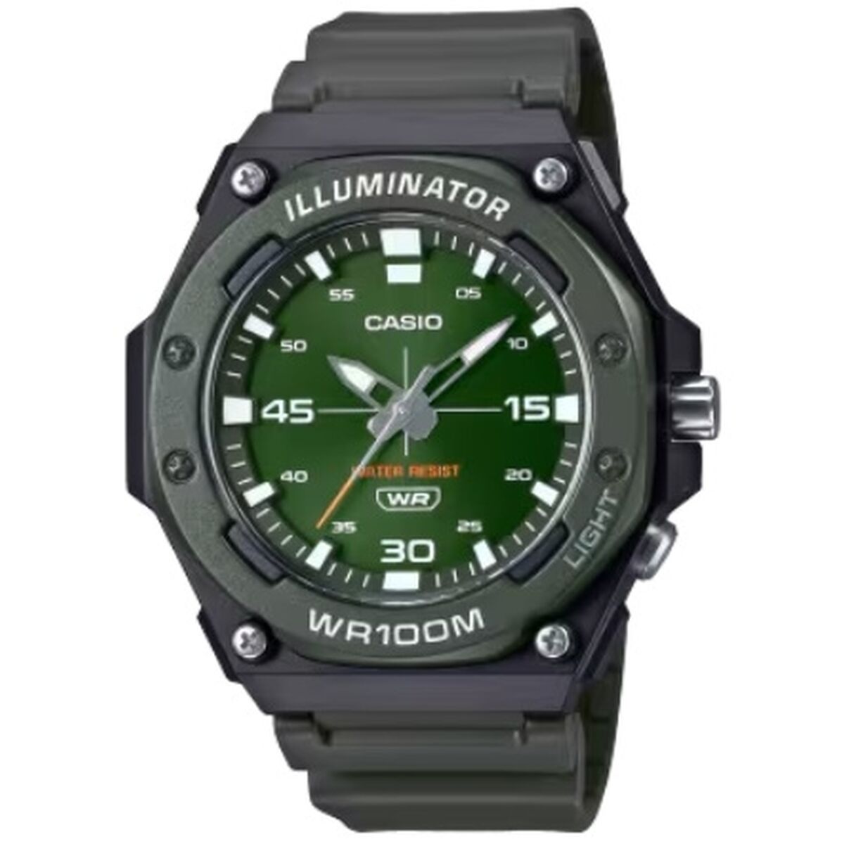 Orologio Uomo Casio ILLUMINATOR WR 100MT (Ø 48 mm)