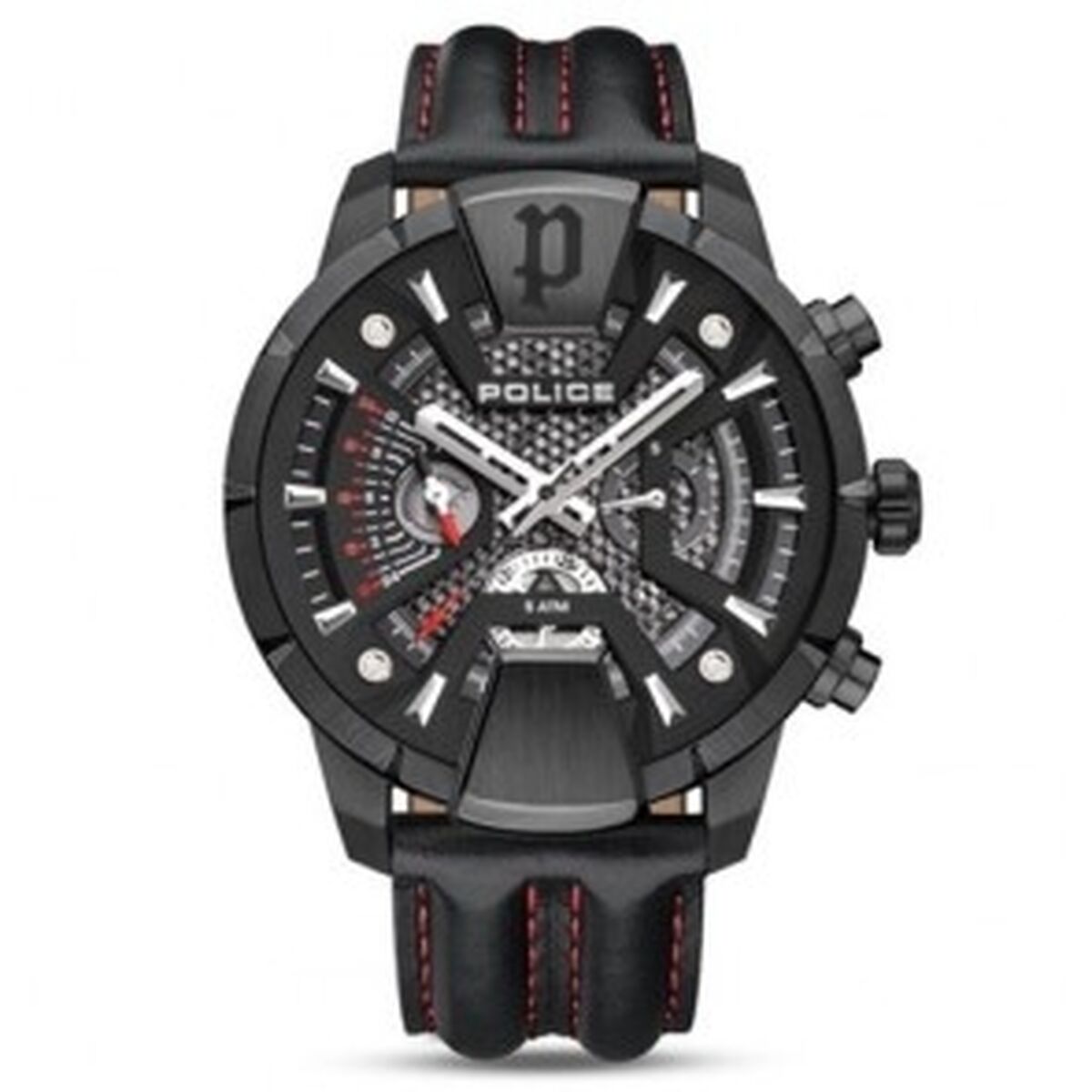 Orologio Uomo Police PEWJF2203710 Nero