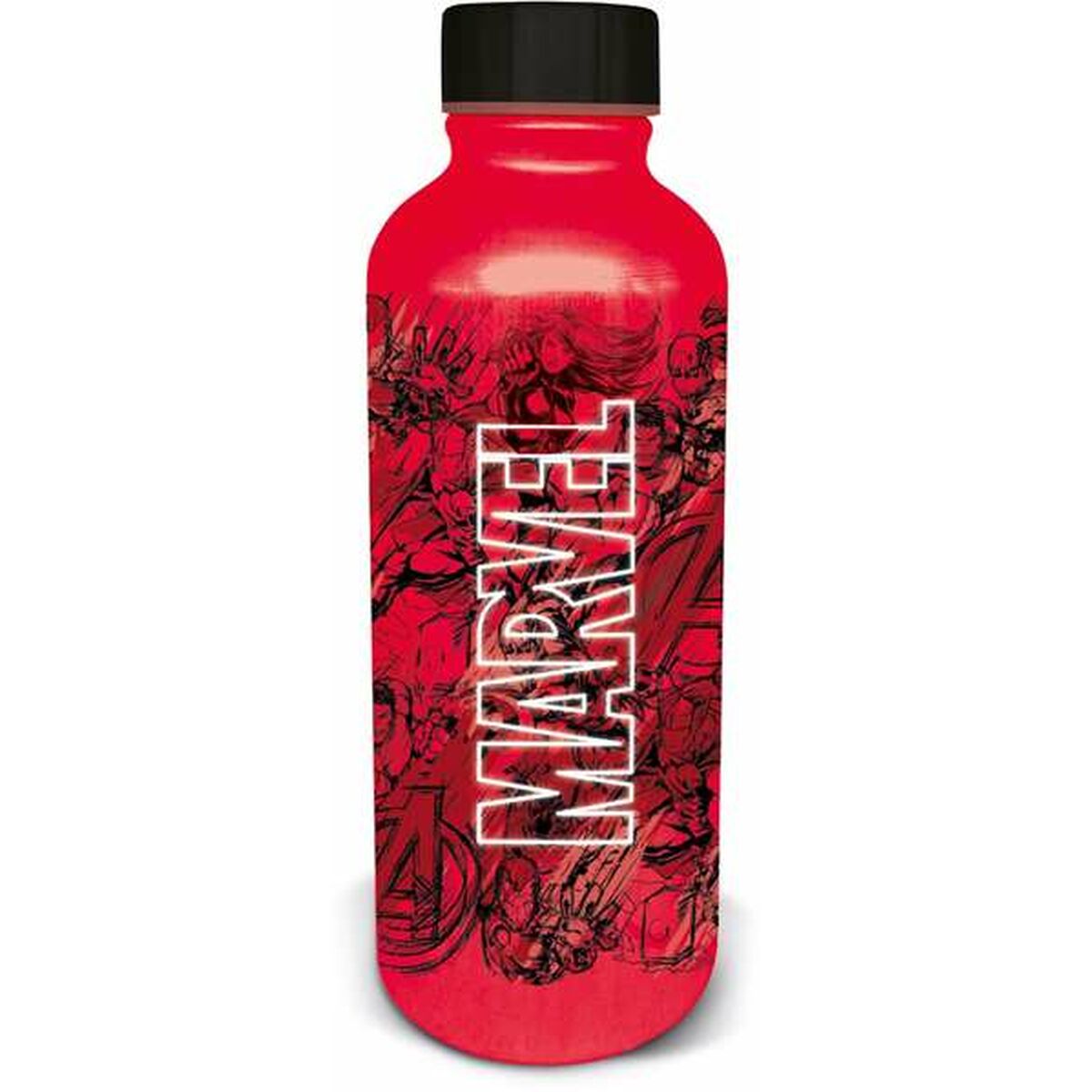 Bottiglia d'acqua Marvel Rosso Alluminio 755 ml