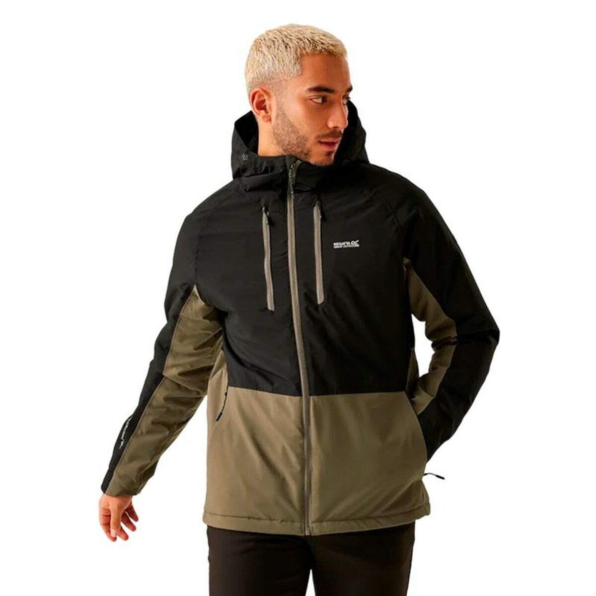 Giacca Sportiva da Uomo Regatta Highton Str III Verde scuro Taglia:L