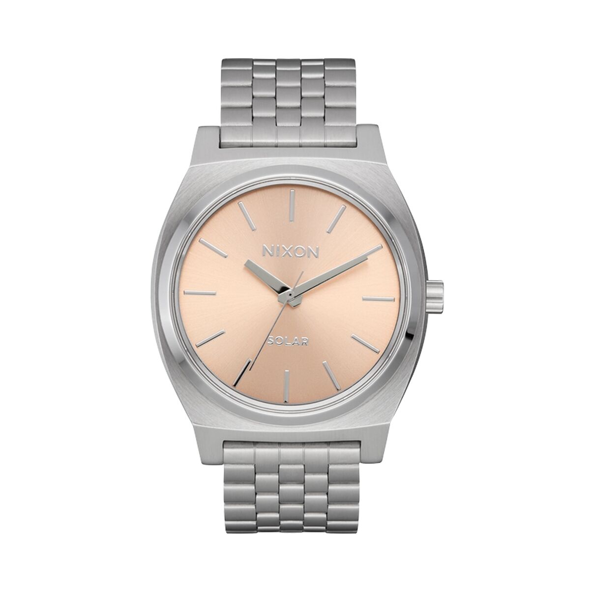 Orologio Uomo Nixon TIME TELLER SOLAR Argentato