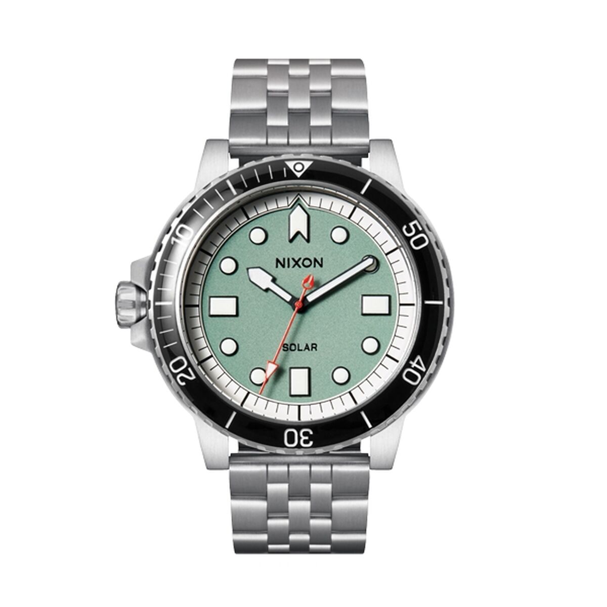 Orologio Uomo Nixon A1402-5235 Verde Argentato