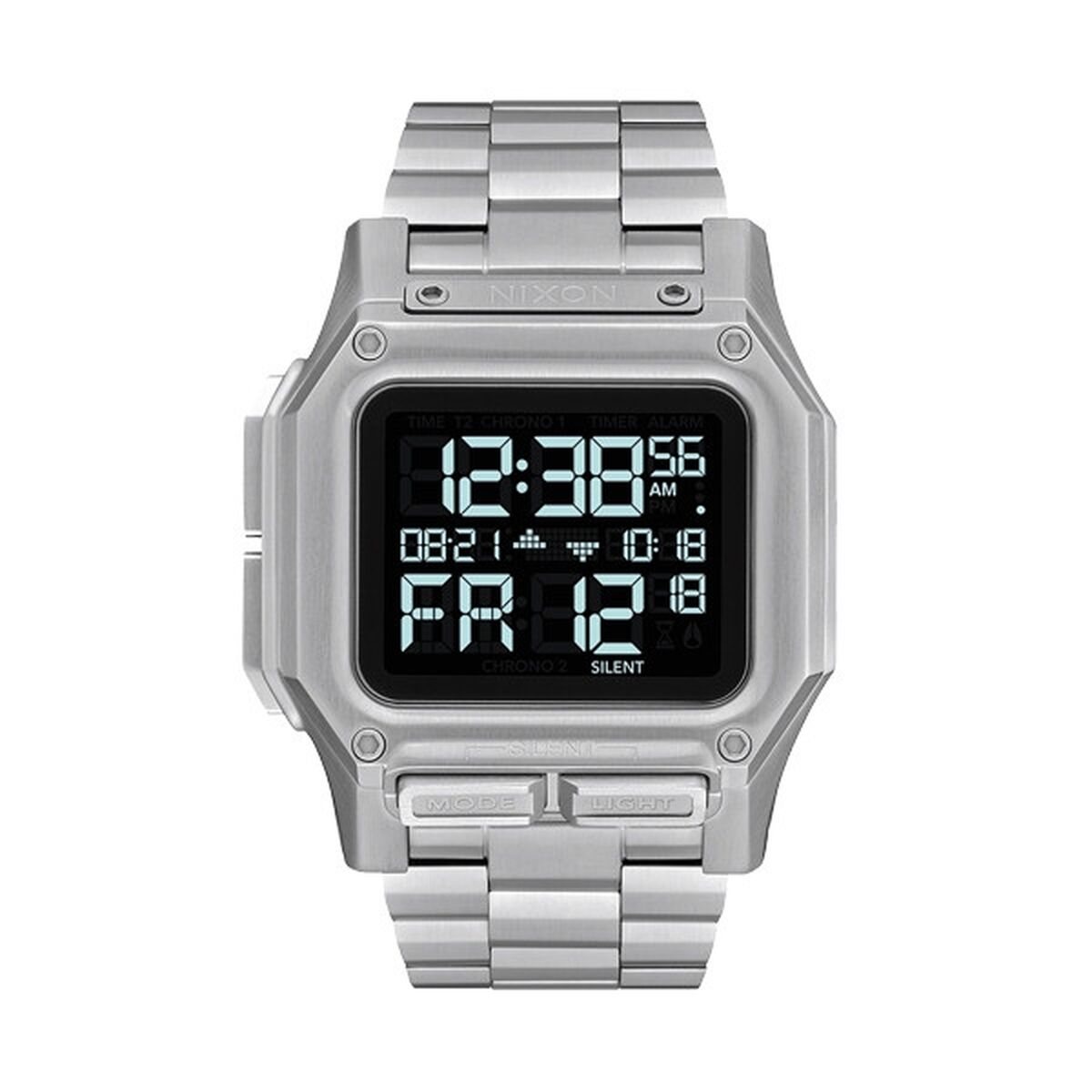 Orologio Uomo Nixon A1268-000 Nero Grigio