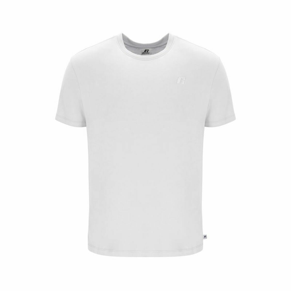 Maglia a Maniche Corte Uomo Russell Athletic Amt A30011 Bianco Taglia:S