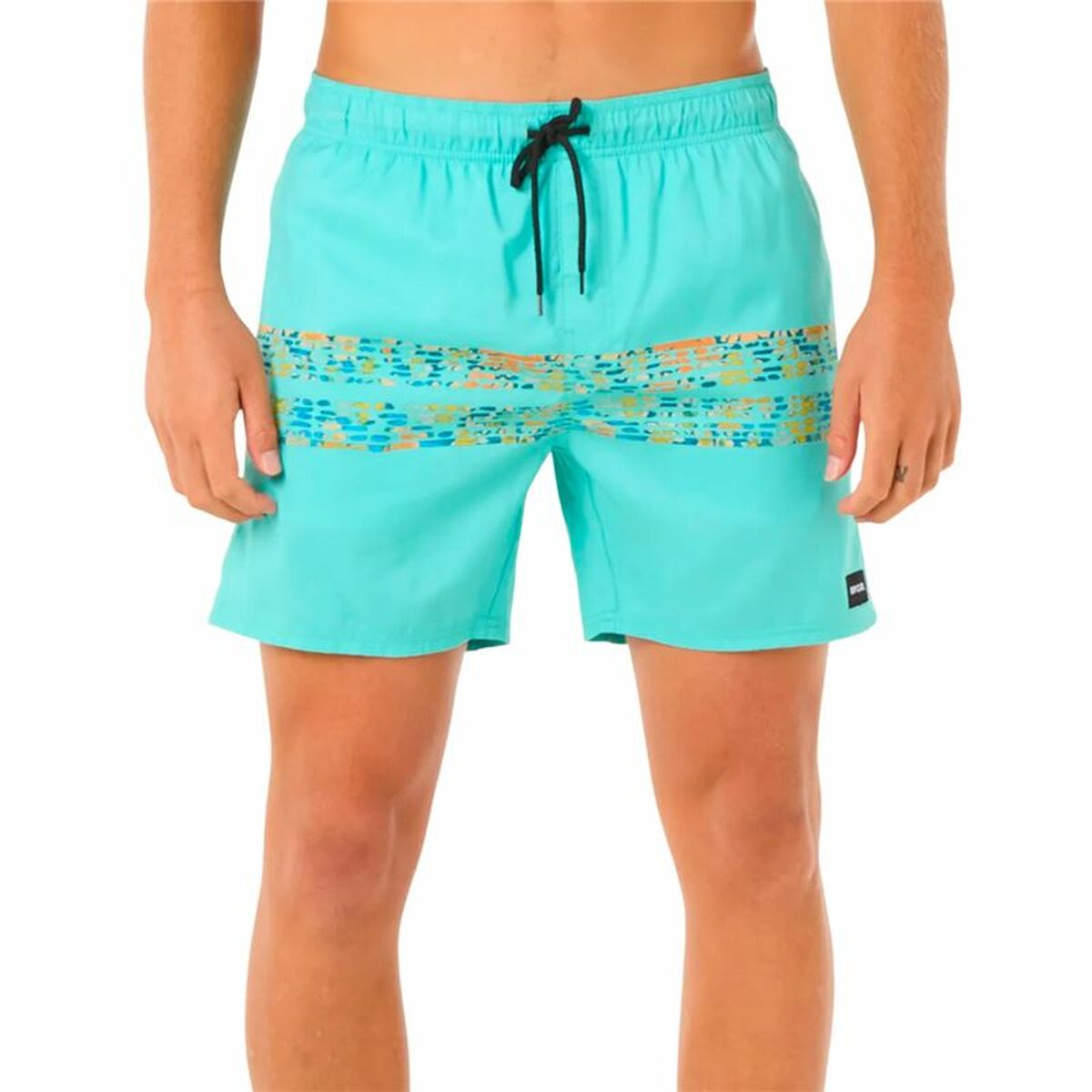 Costume da Bagno Uomo Rip Curl Framed Volley Update Verde Acqua Taglia:S