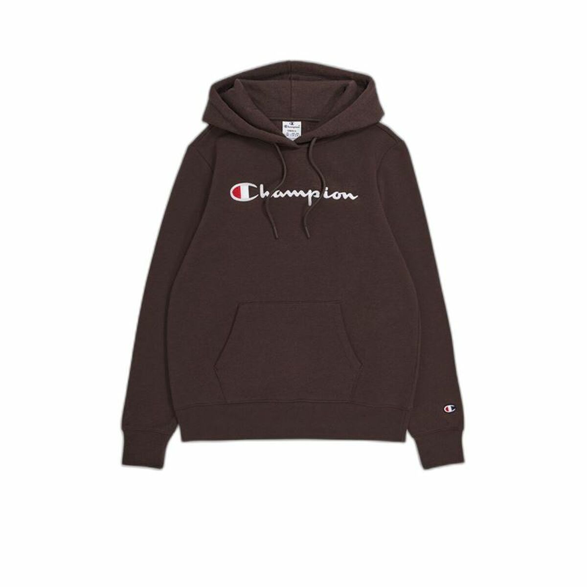 Felpa con Cappuccio Donna Champion Legacy Marrone Taglia:S