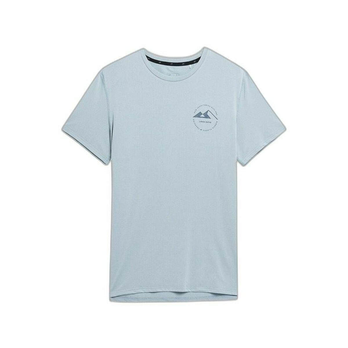 Maglia a Maniche Corte Uomo 4F Fnk M210 Azzurro Chiaro Taglia:L
