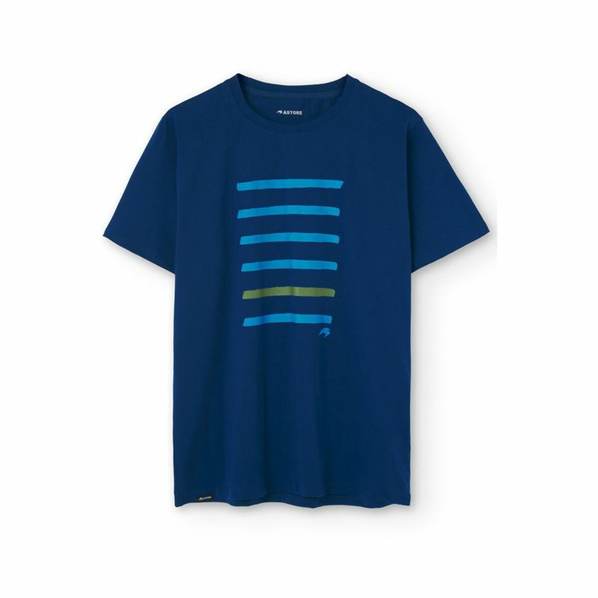 Maglia a Maniche Corte Uomo Astore Maxi Azzurro Taglia:L