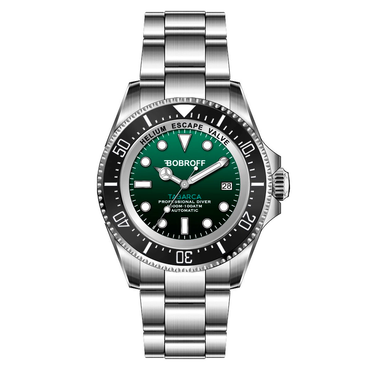 Orologio Uomo Bobroff BF00 (Ø 44 mm) Colore:Nero - Image 3