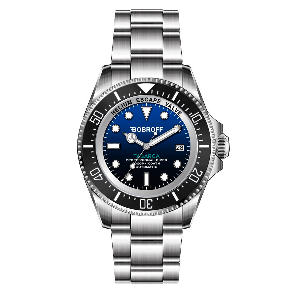 Orologio Uomo Bobroff BF00 (Ø 44 mm) Colore:Nero - Image 6