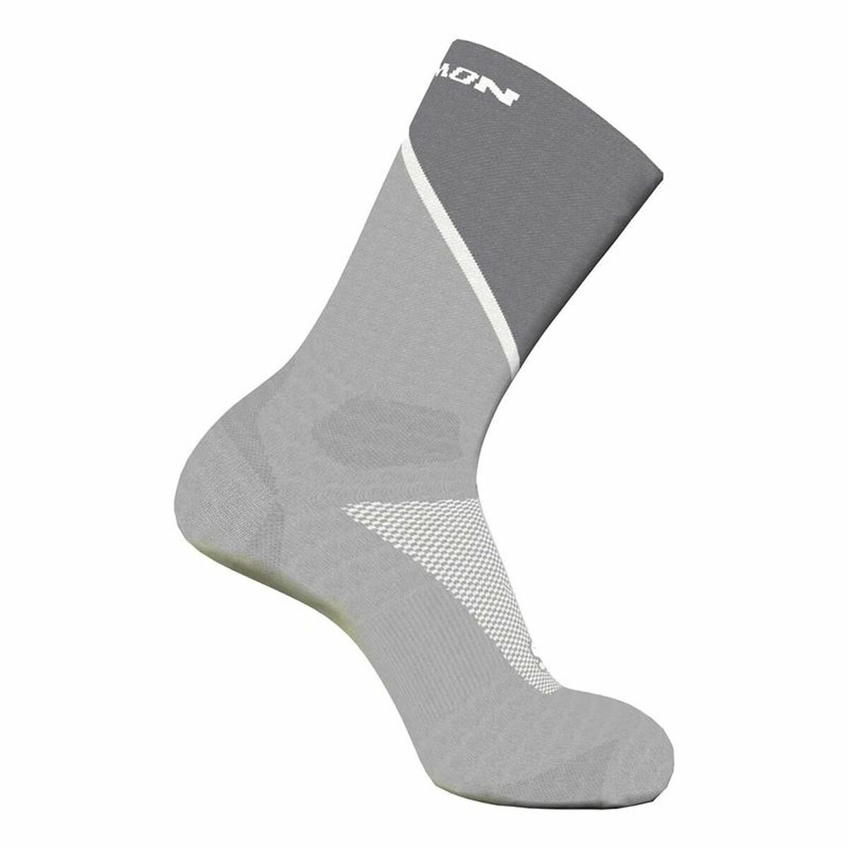 Calzini Sportivi Salomon Pulse Crew Grigio Taglia Calzatura:39-41