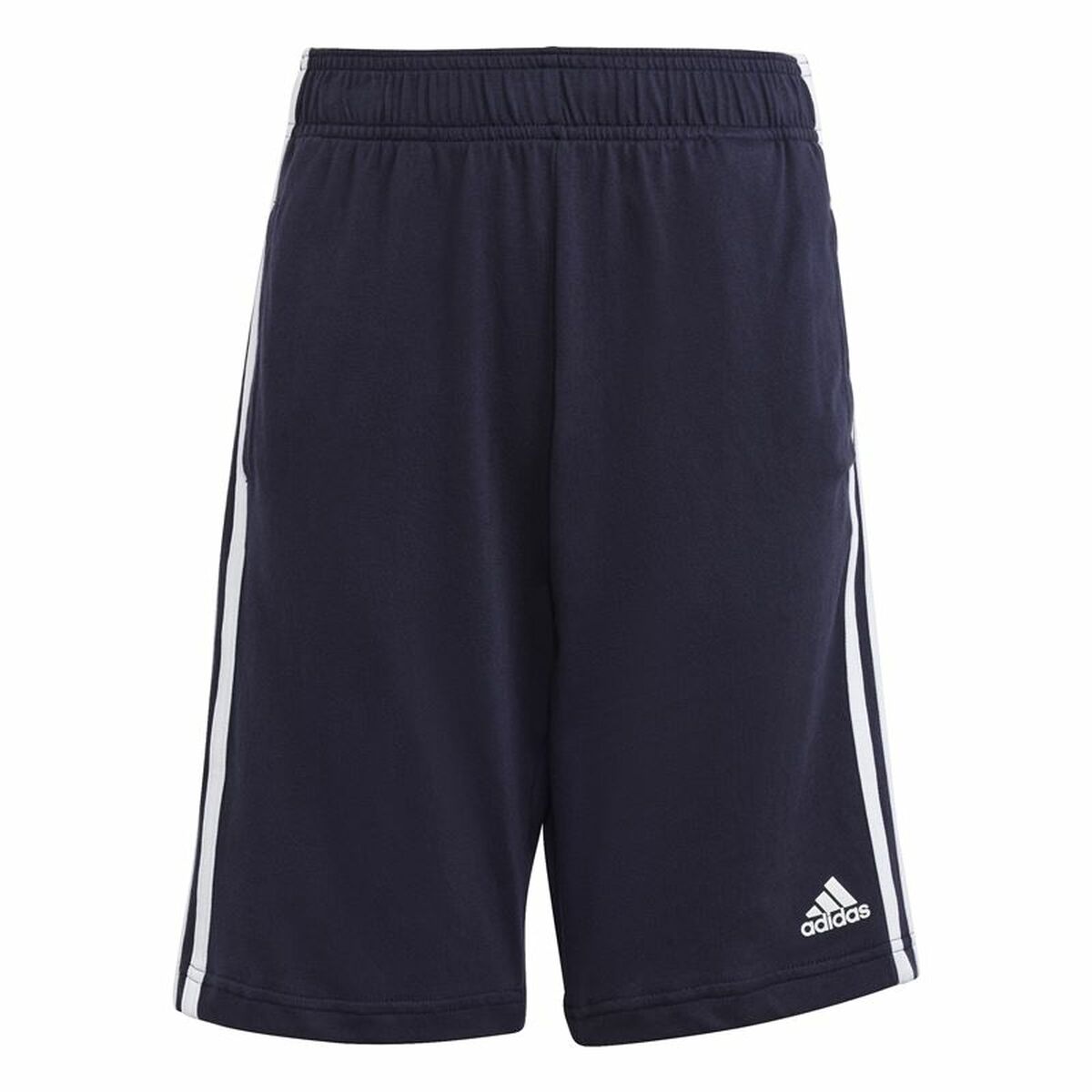 Pantaloncino Sportivo Unisex Adidas U 3S Kn Sho Infantil Tinley Nero Taglia:15-16 Anni