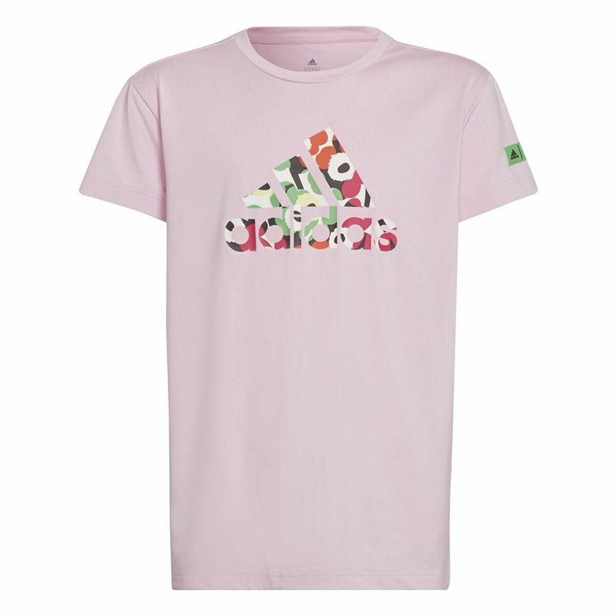Maglia a Maniche Corte per Bambini Adidas x Marimekko Rosa Taglia:13-14 Anni