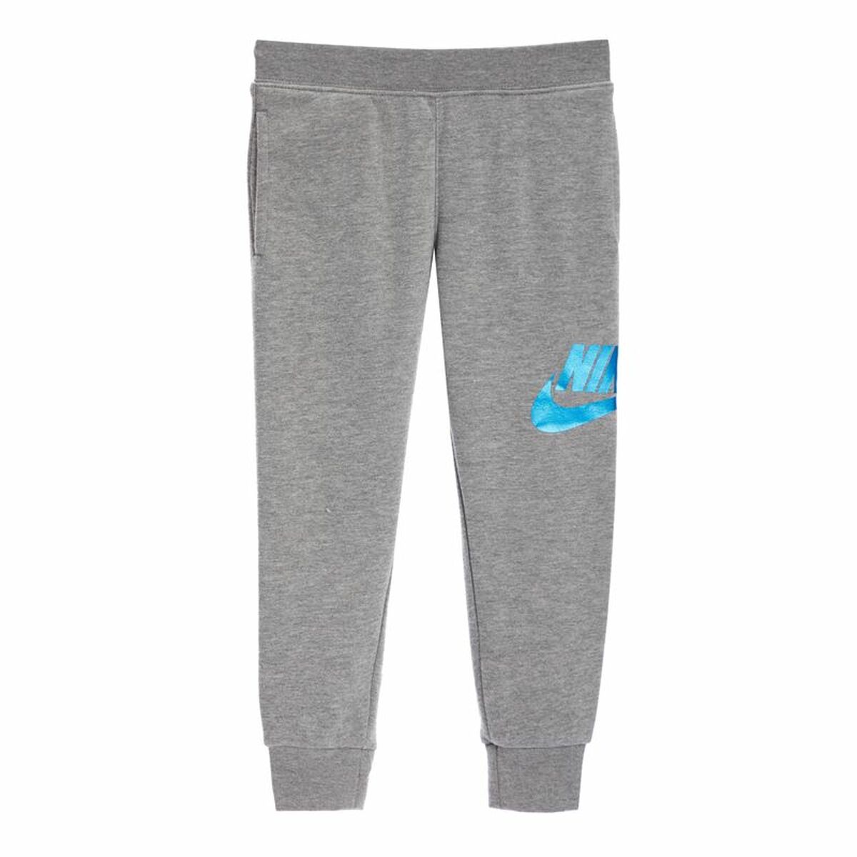 Pantalone Sportivo per Bambini Nike HBR Gifting  Grigio Taglia:Taglia - 6-7 Anni