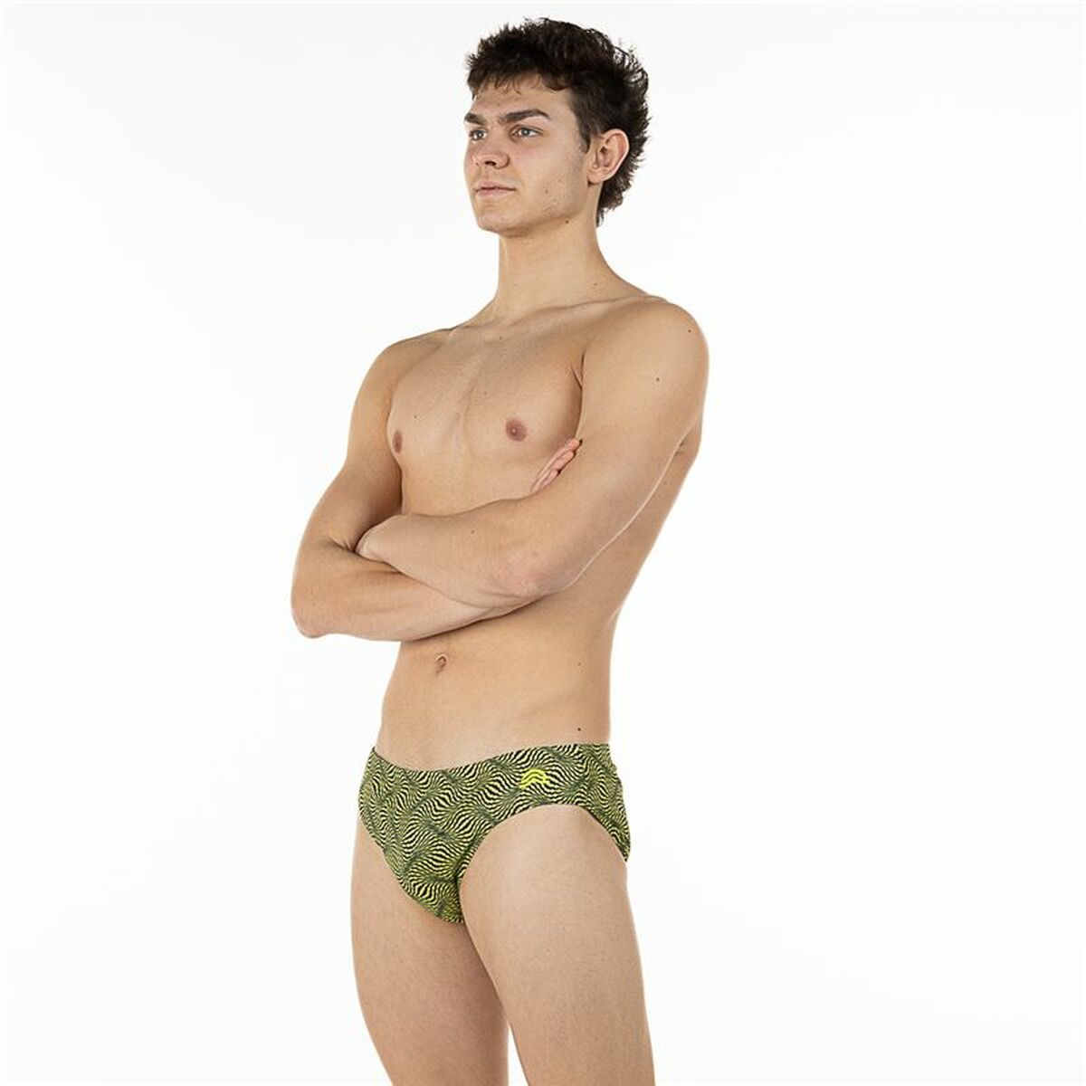Costume da Bagno Uomo Aquarapid Nix Verde Taglia:46