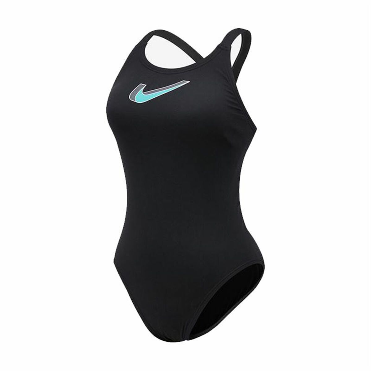 Costume da Bagno Donna Nike Hydrastrong 3D Nero Taglia:34