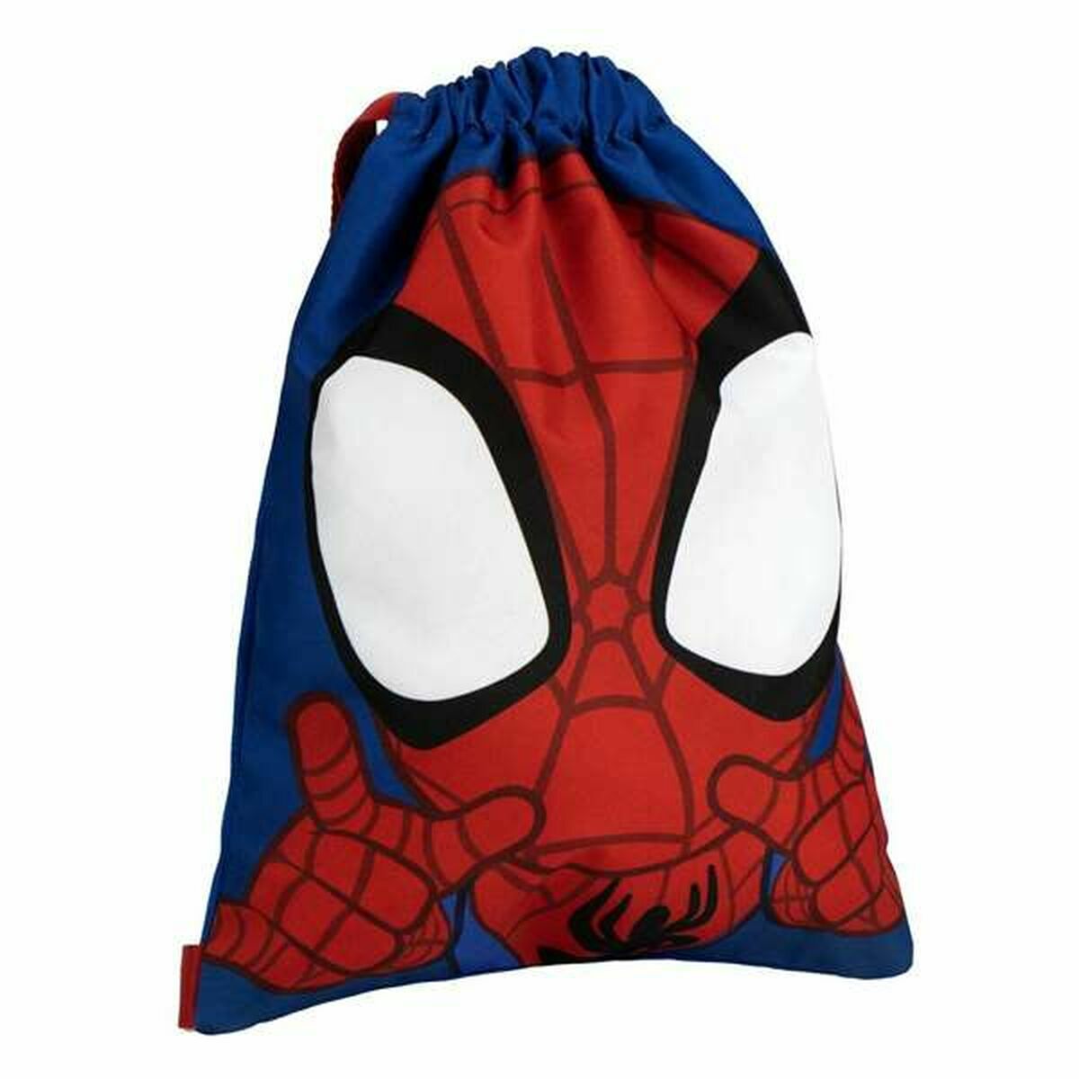 Zainetto con Cordini Spidey Blu scuro 27 x 33 cm