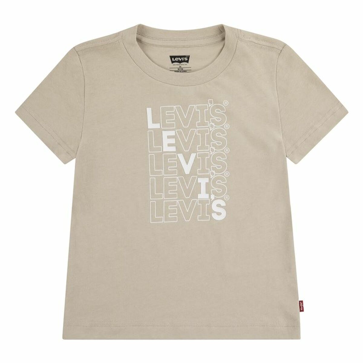 Maglia a Maniche Corte per Bambini Levi's Oxford Taglia:4 anni