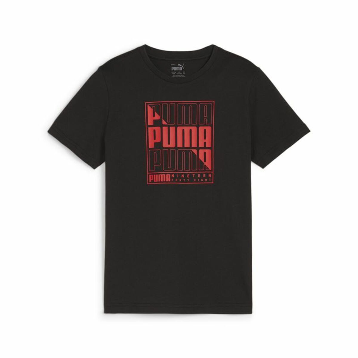 Maglia a Maniche Corte per Bambini Puma Graphic Taglia:15-16 Anni