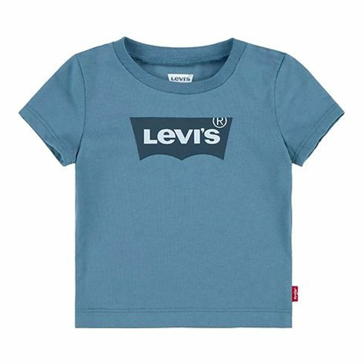 Maglia a Maniche Corte per Bambini Levi's Coronet Azzurro Taglia:3 anni