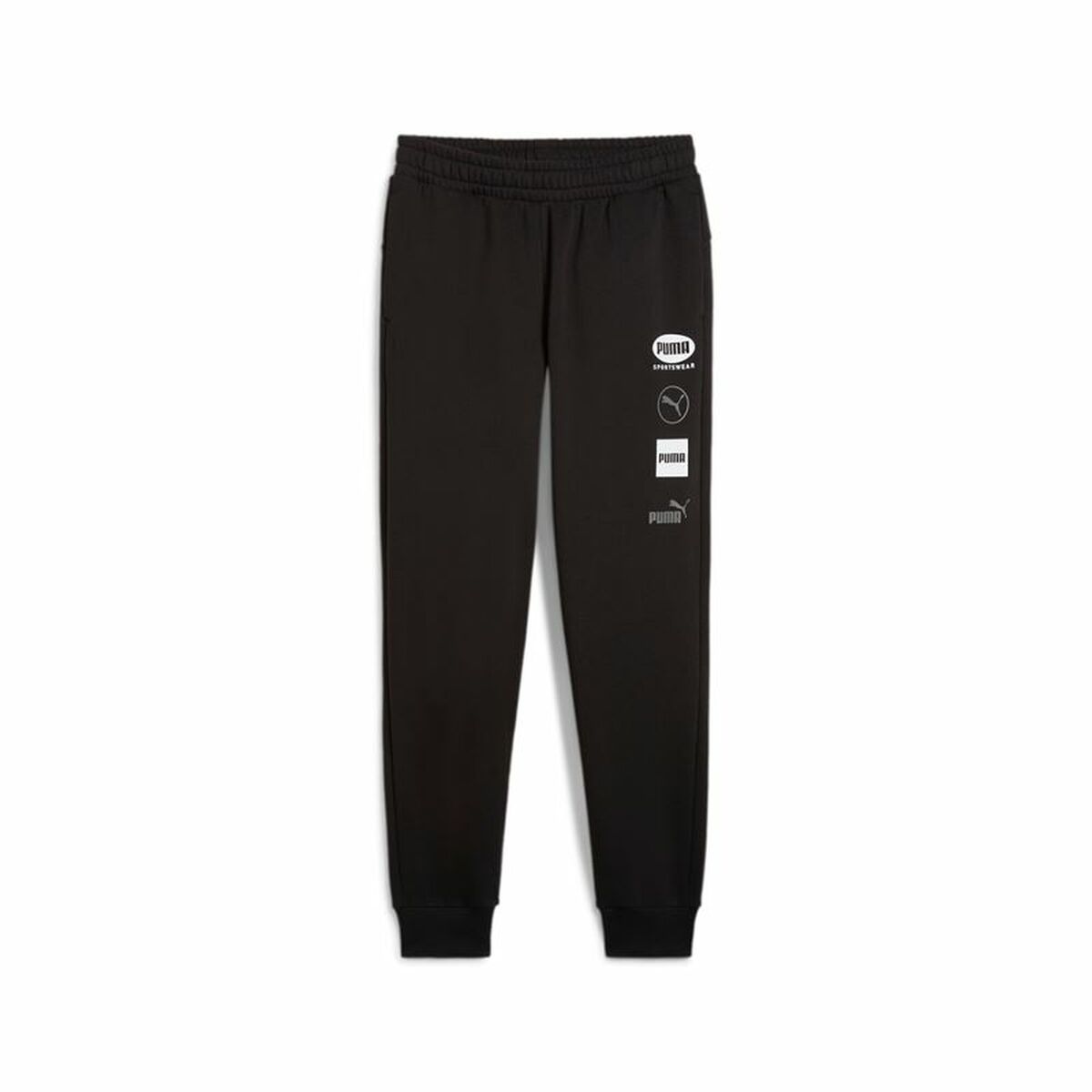 Pantalone di Tuta per Adulti Puma Power Graphic Nero Uomo Taglia:XL