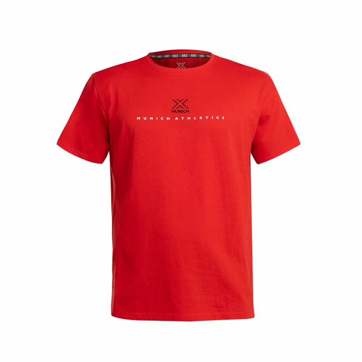Maglia Sportiva a Maniche Corte Munich Rosso Taglia:XXL