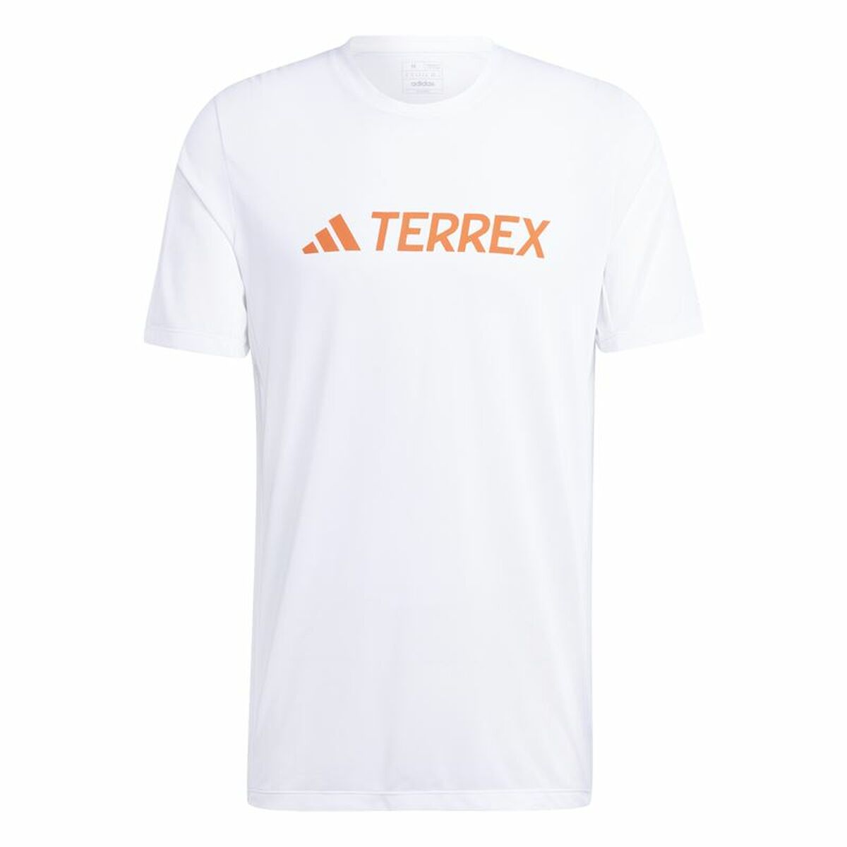 Maglia a Maniche Corte Uomo Adidas Mt Log Tech Bianco Taglia:M