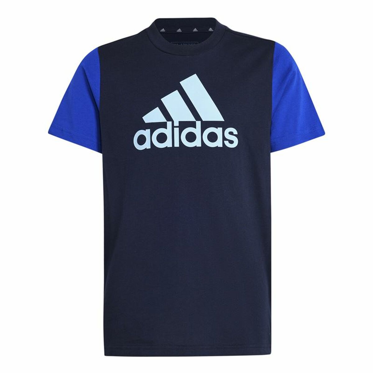 Maglia a Maniche Corte Bambino Adidas Essentials Azzurro Taglia:15-16 Anni