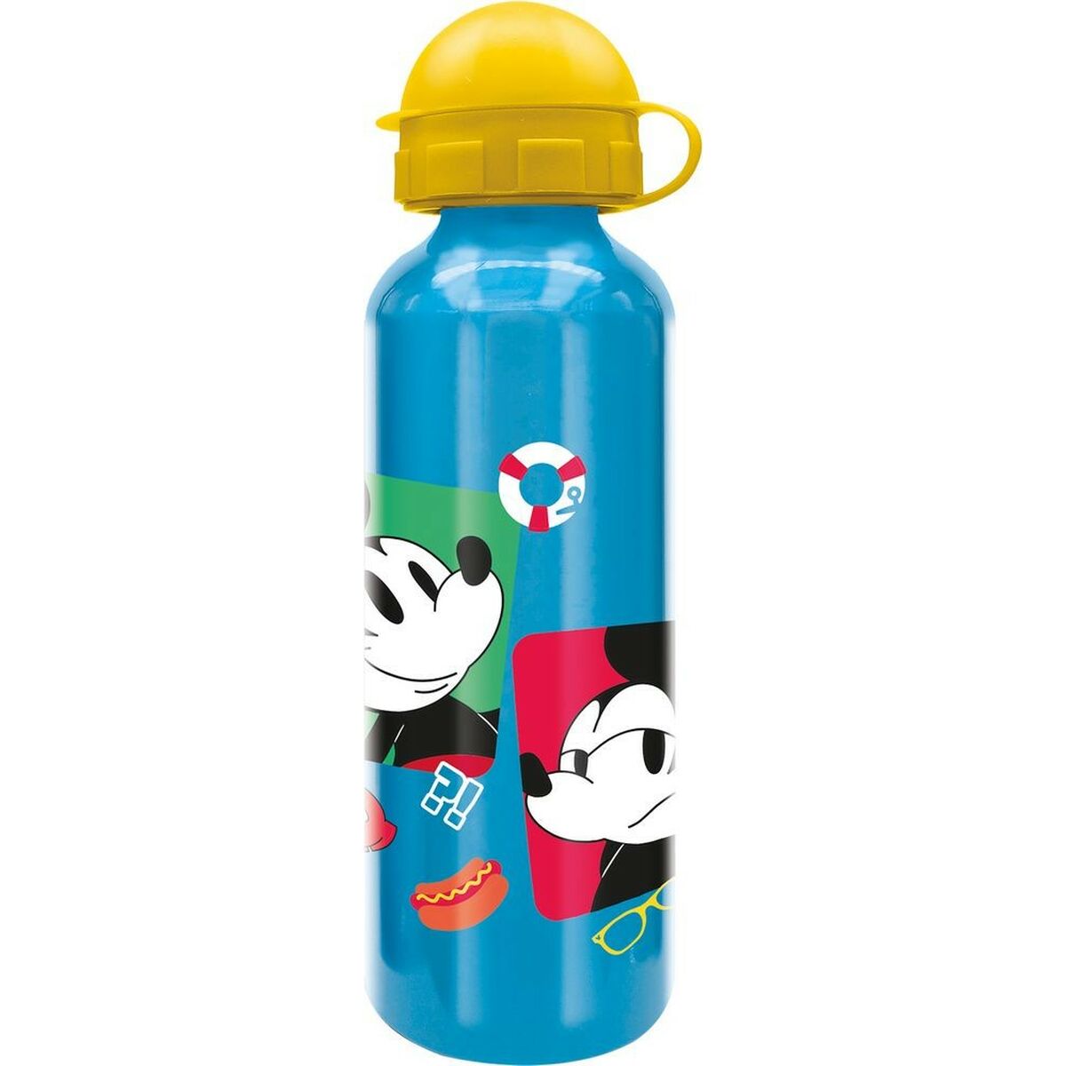 Bottiglia d'acqua Mickey Mouse CZ11262 530 ml Multicolore Alluminio
