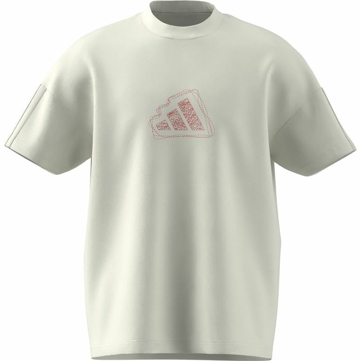 Maglia a Maniche Corte Uomo Adidas All Szn Graphic Seasonal Bianco Taglia:XL