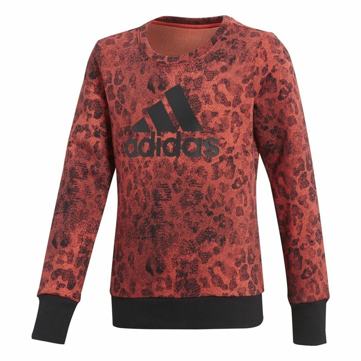 Felpa senza Cappuccio Donna Adidas YG Crew Sweat Salmone Taglia:9-10 Anni